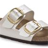 Birkenstock Arizona Big Buckle BirkoFlor - Graceful Pearl White